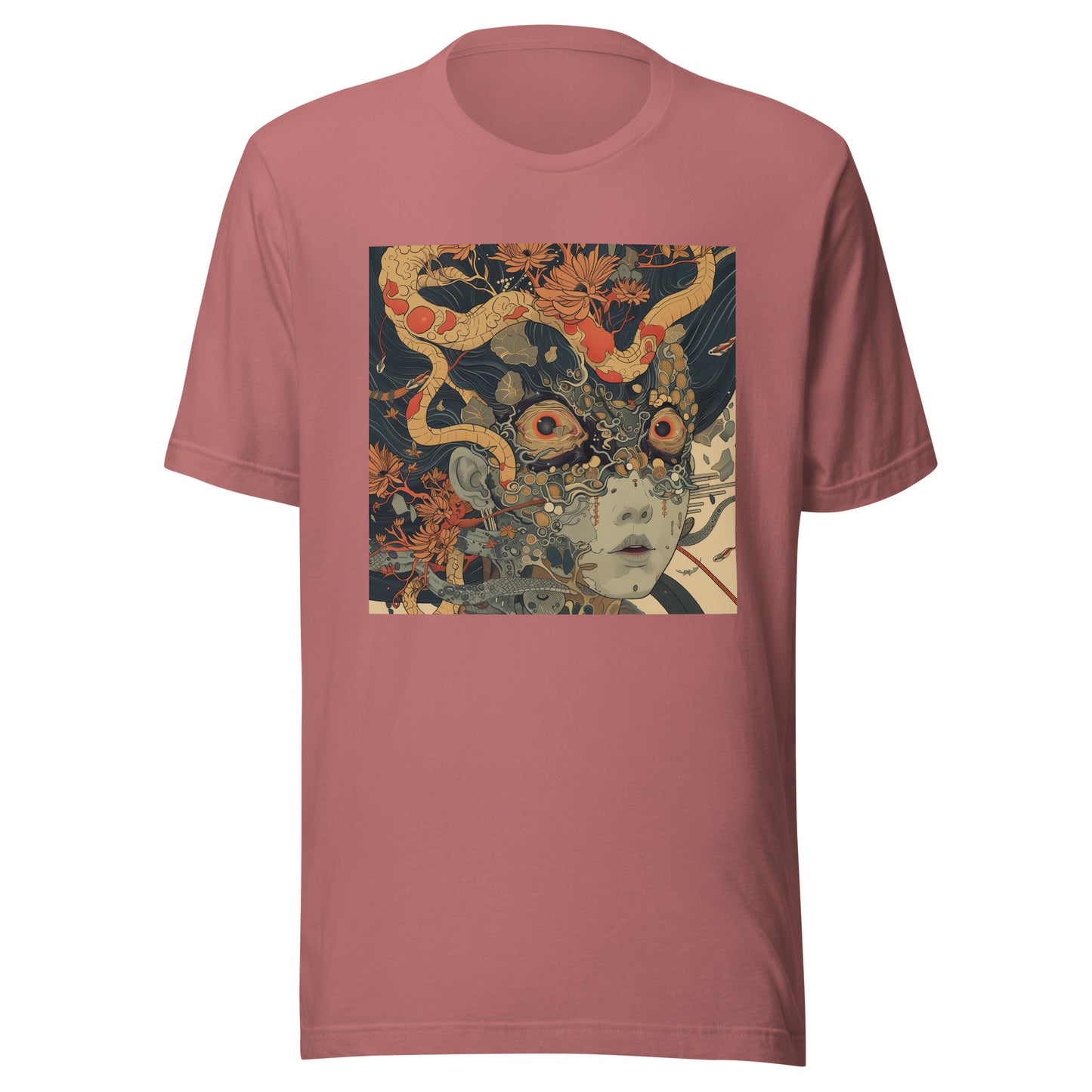 Grey Avant Fusion Face Anime Japan Unisex Tee