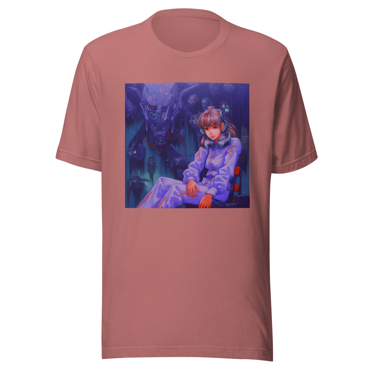 Meca Girl Sit Anime Unisex Tee