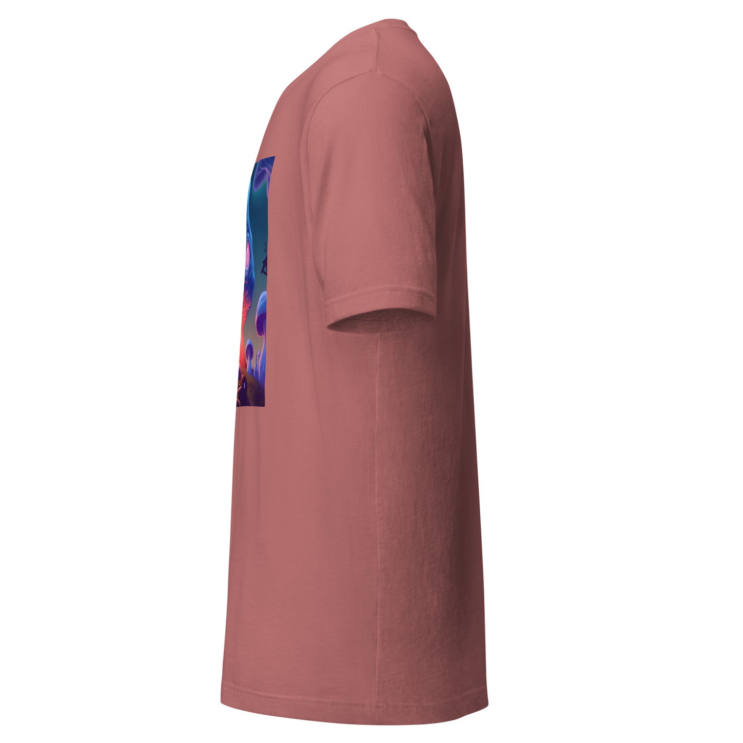 Shroom UV Yokai Trippy Psyche Alien Unisex Tee