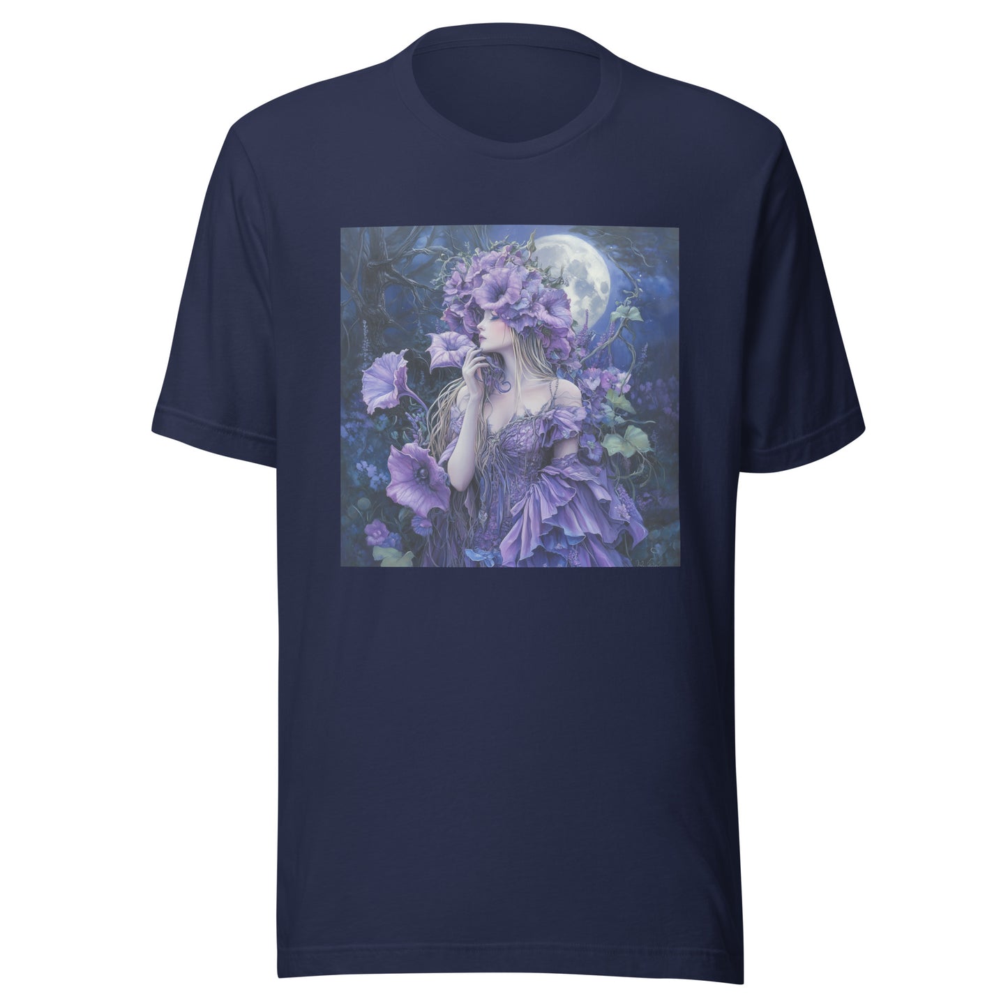 Lavender Datura Moon Trumpet Flower Fairy