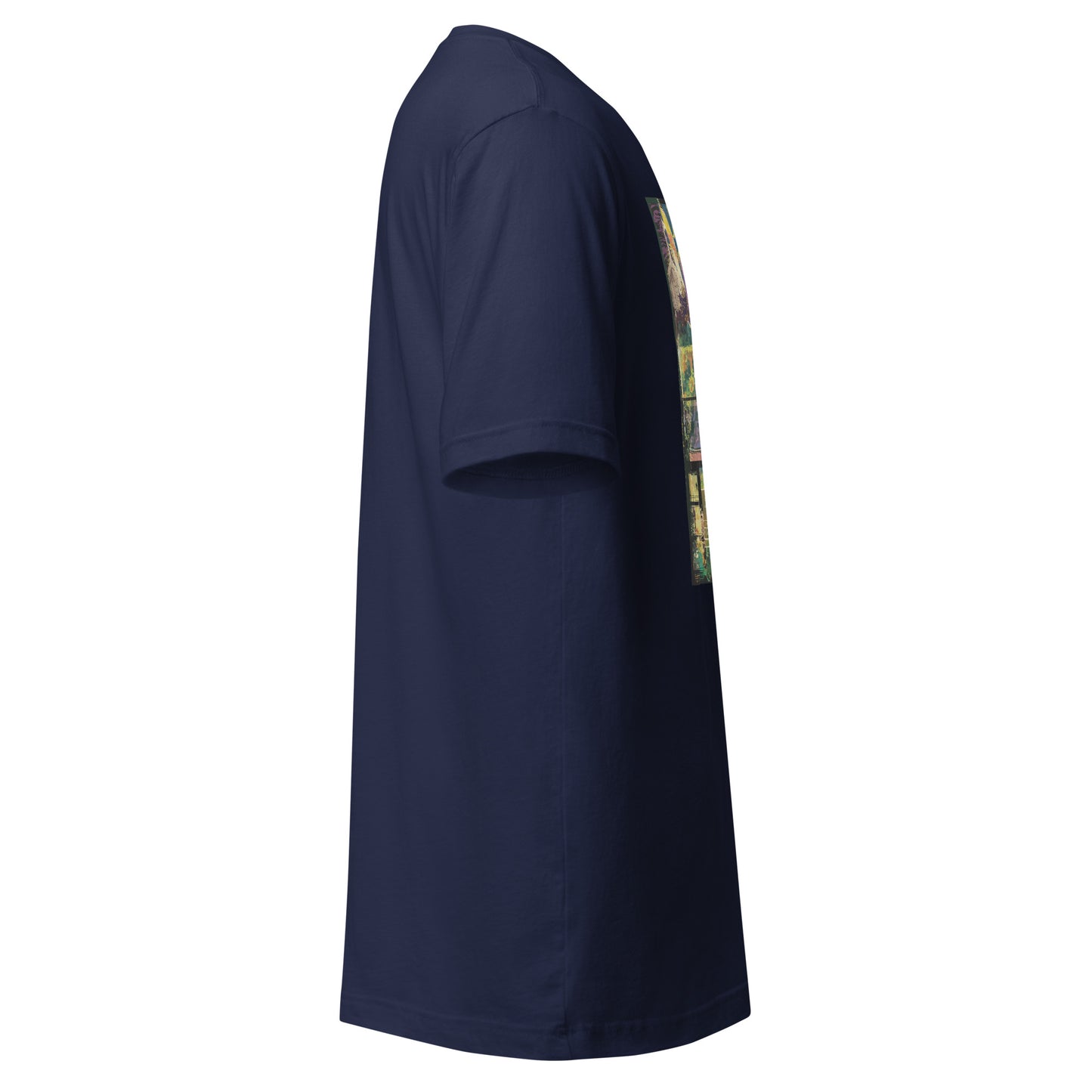 Stain Glass Kimono Anime Man Unisex Tee