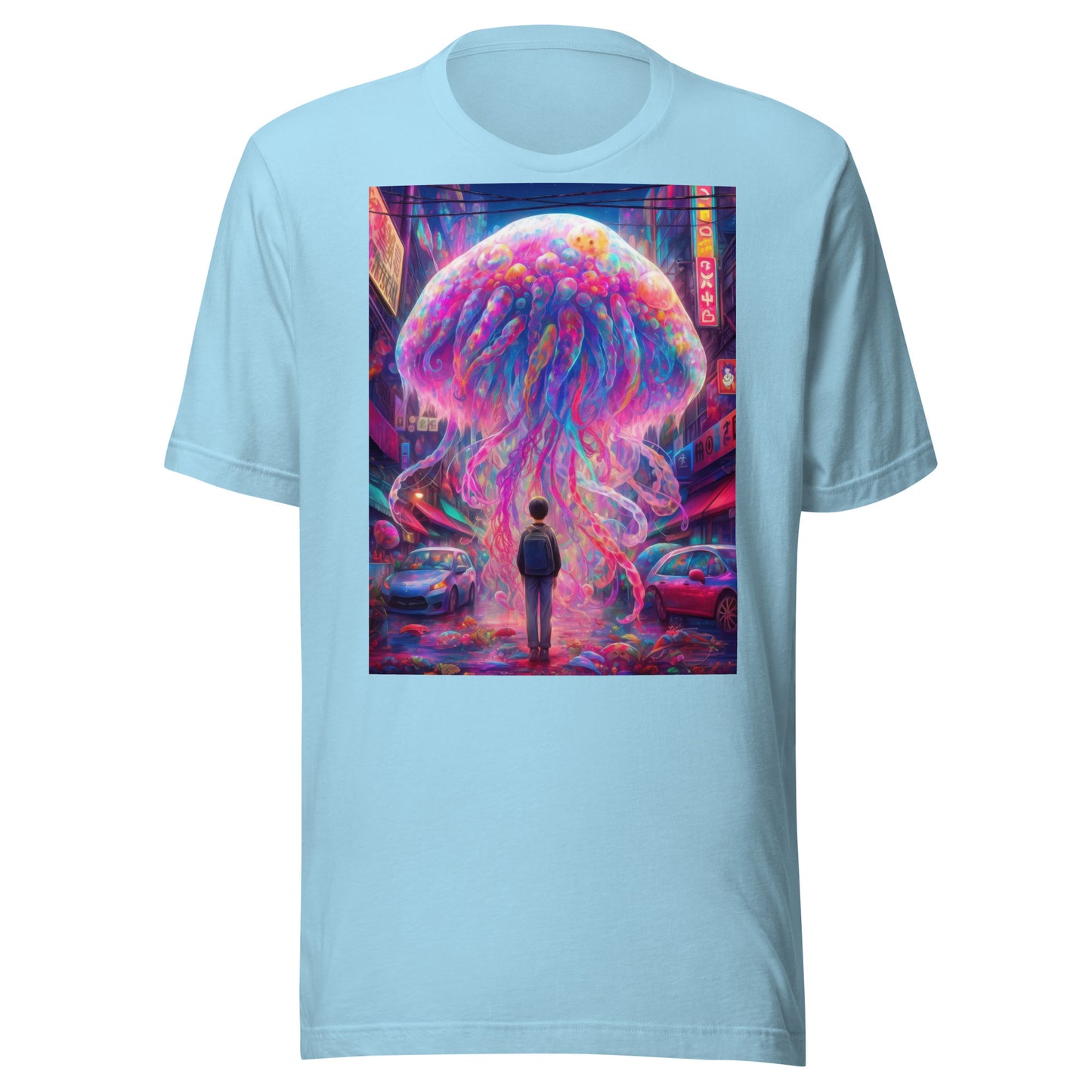 Jelly City UV Man Scape Unisex Tee