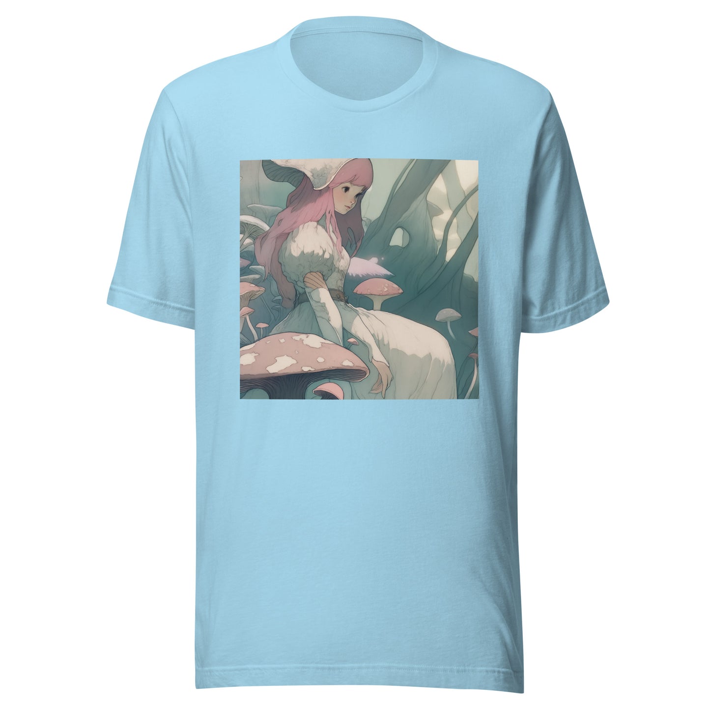 Side Mint Alice Pink Avant White Gown Anime Unisex Tee