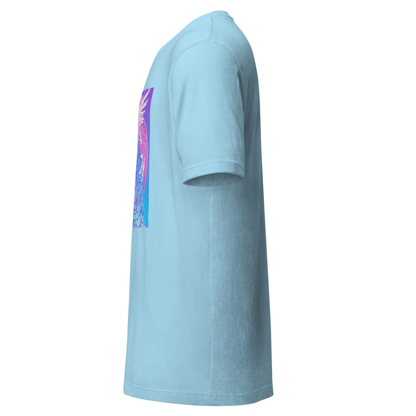 Avant Pastel Pink Blue Goose Goddess anime Unisex Tee