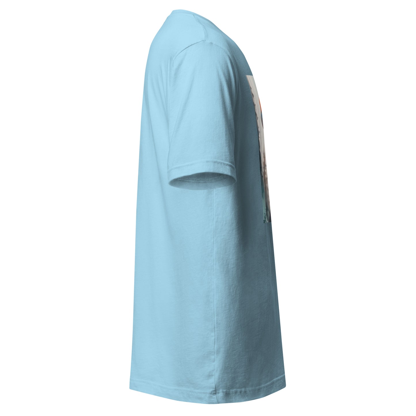 Shroom Misty Sky Trenchcoat Hat Lady Unisex Tee