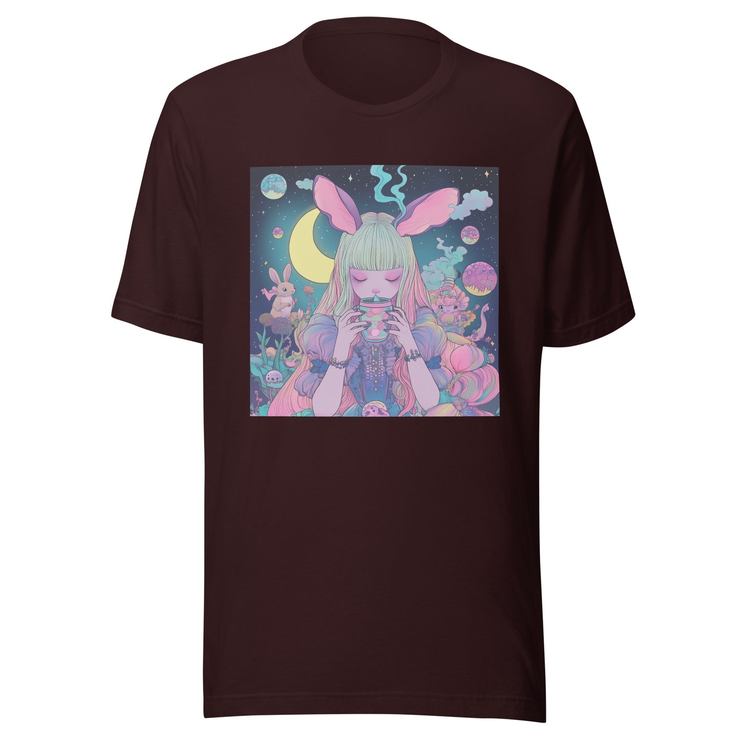 Tea Time Boba UV Pastel Alice Sip Unisex Tee