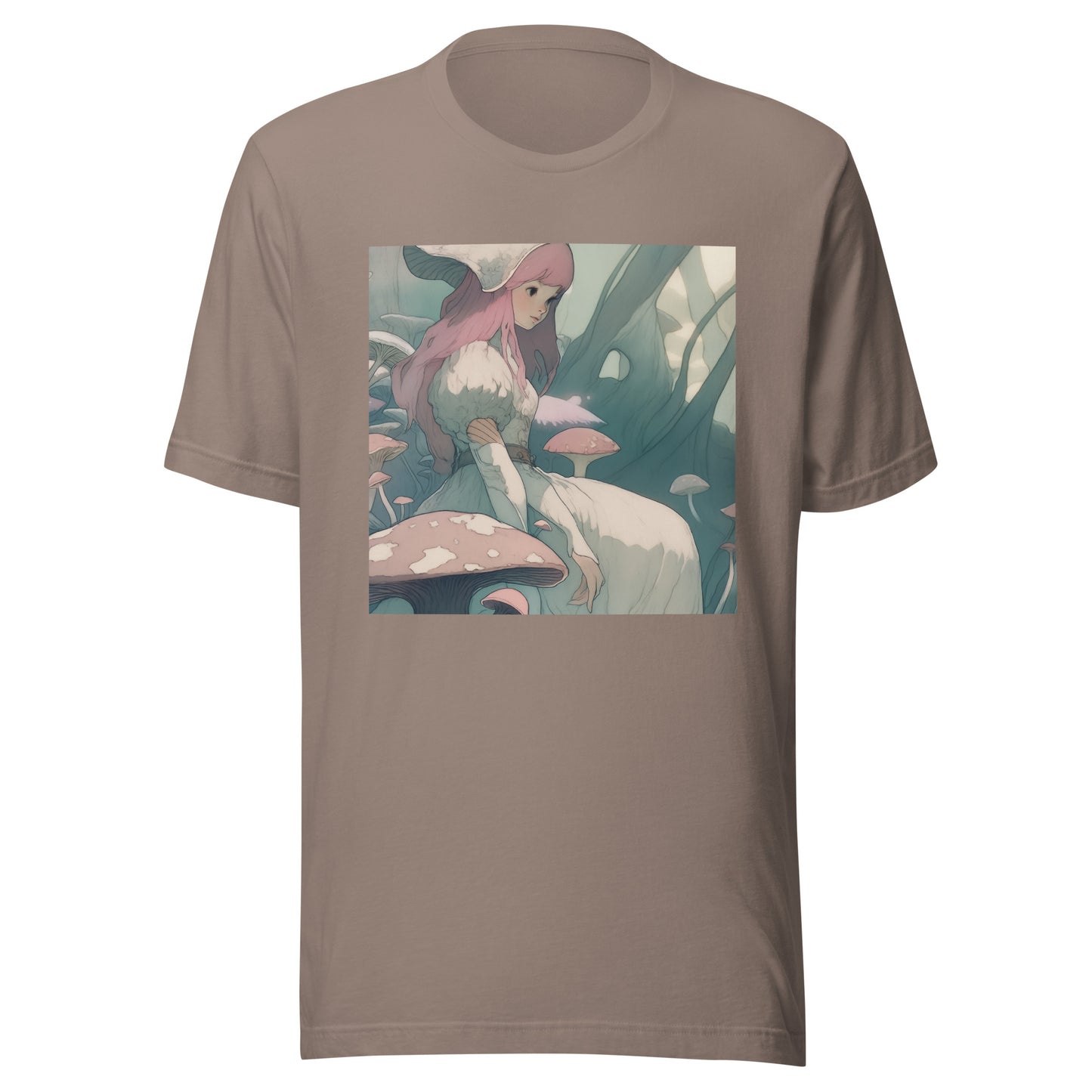 Side Mint Alice Pink Avant White Gown Anime Unisex Tee