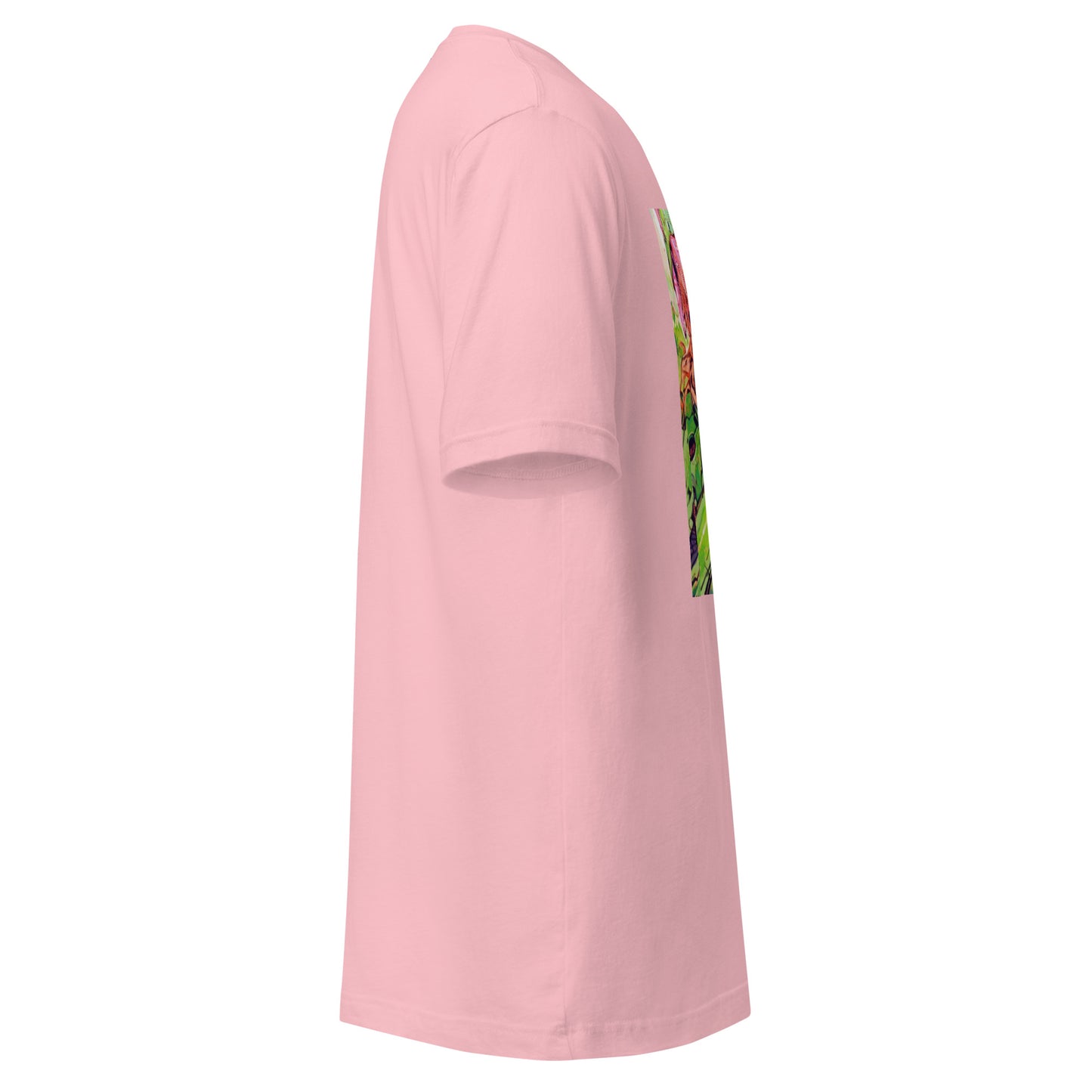 Lime Anime Pink Fractal Avant Girl Mecha Unisex Tee