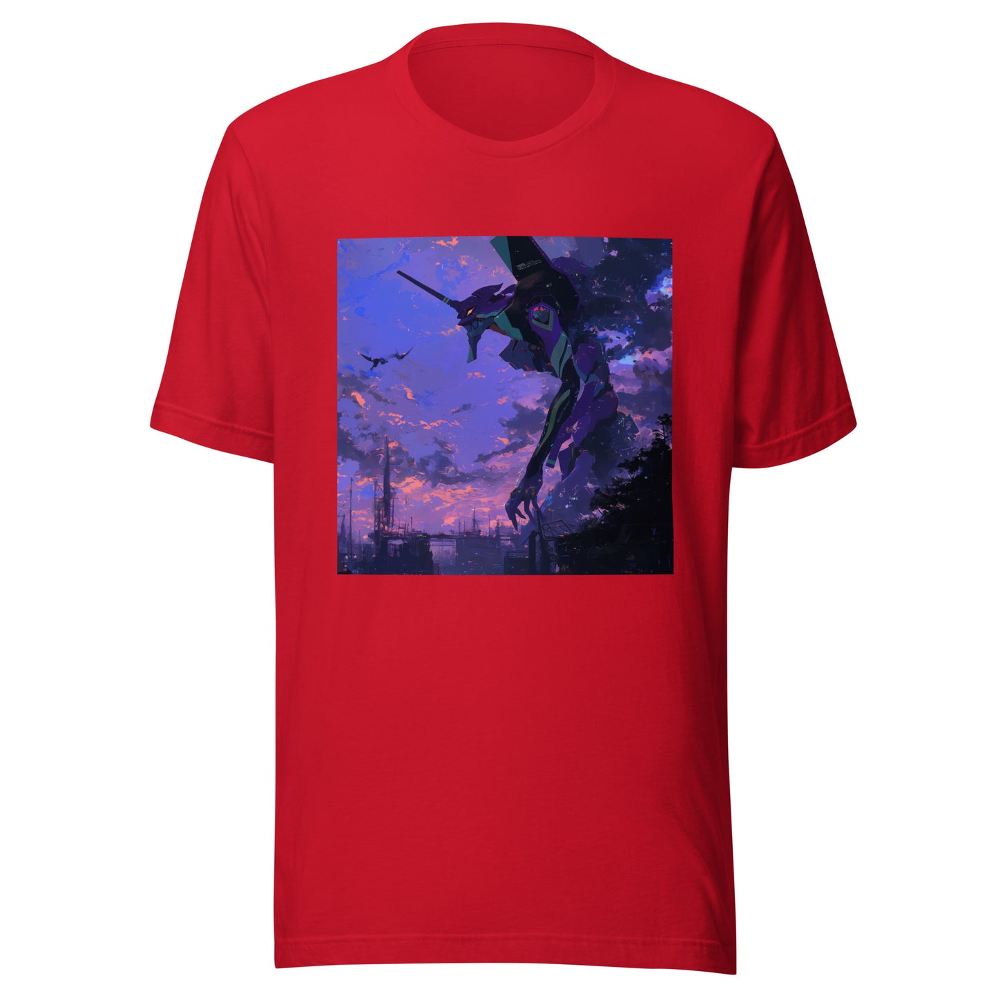Purple Dark Sky Gundam Mecca Onlook Unisex Tee