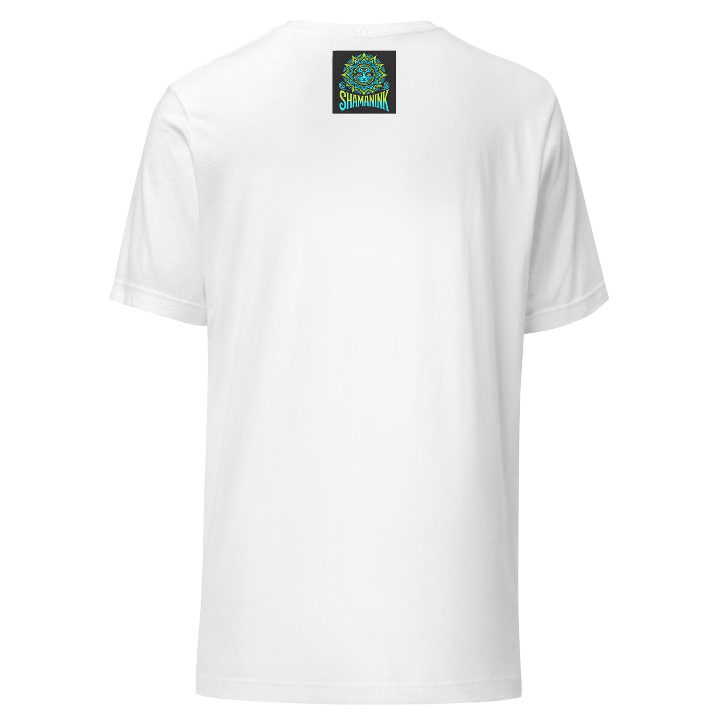 Avant Color Swirl Mint White Haired Yokai Goddess Couple Scene Unisex Tee