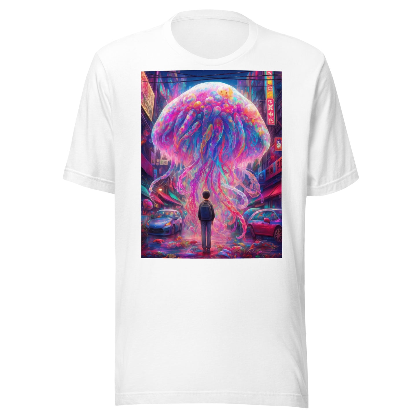 Jelly City UV Man Scape Unisex Tee