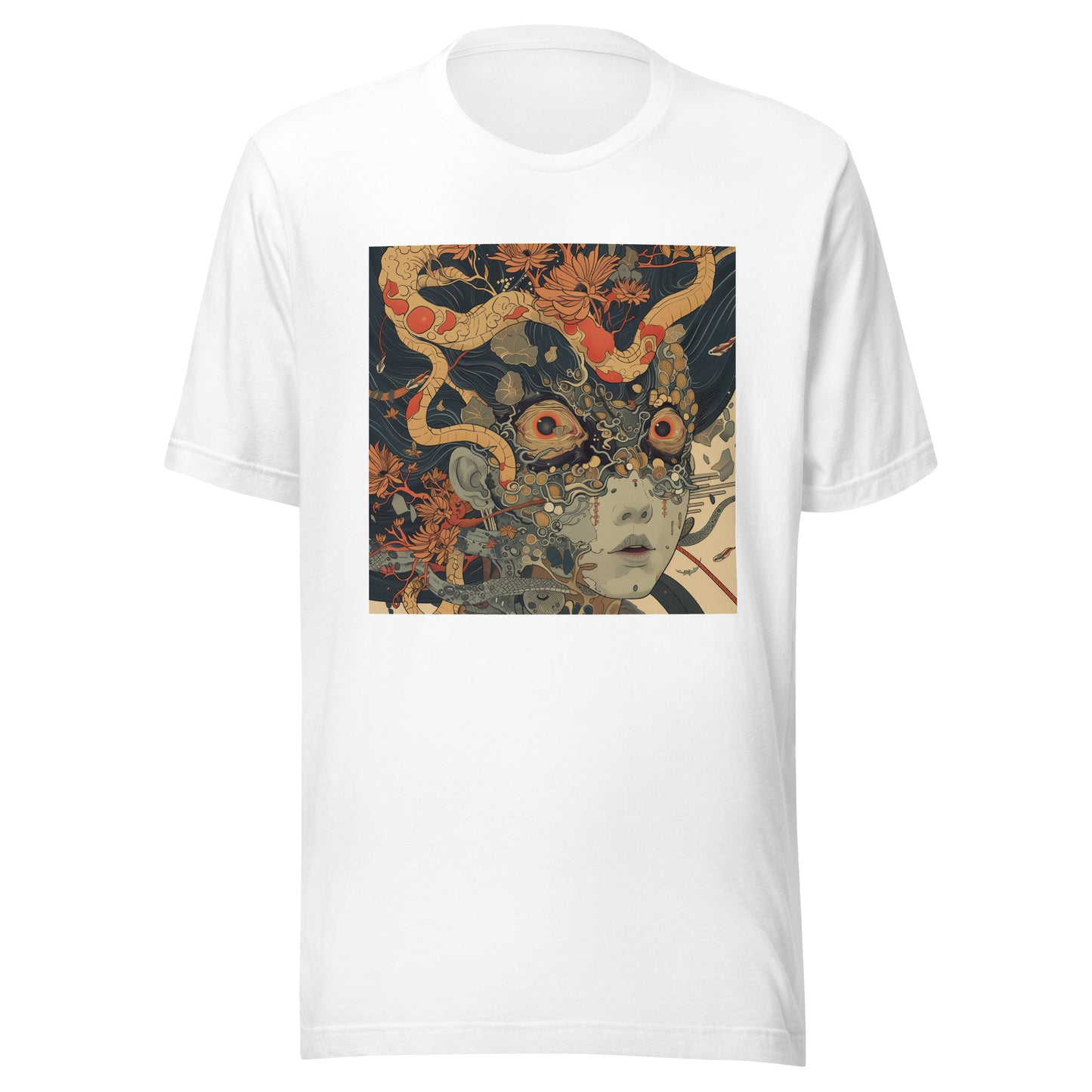 Grey Avant Fusion Face Anime Japan Unisex Tee