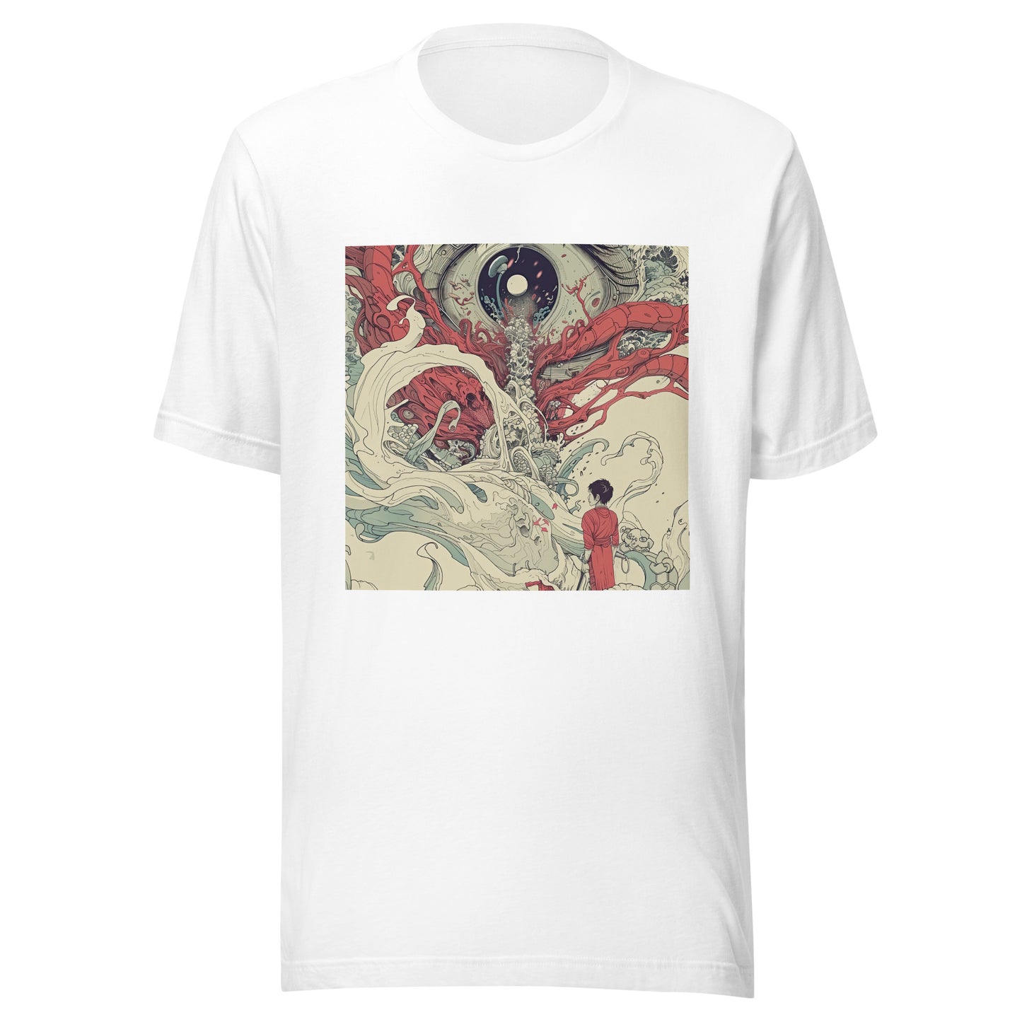 Eyeball Man Sky Scene Unisex Tee