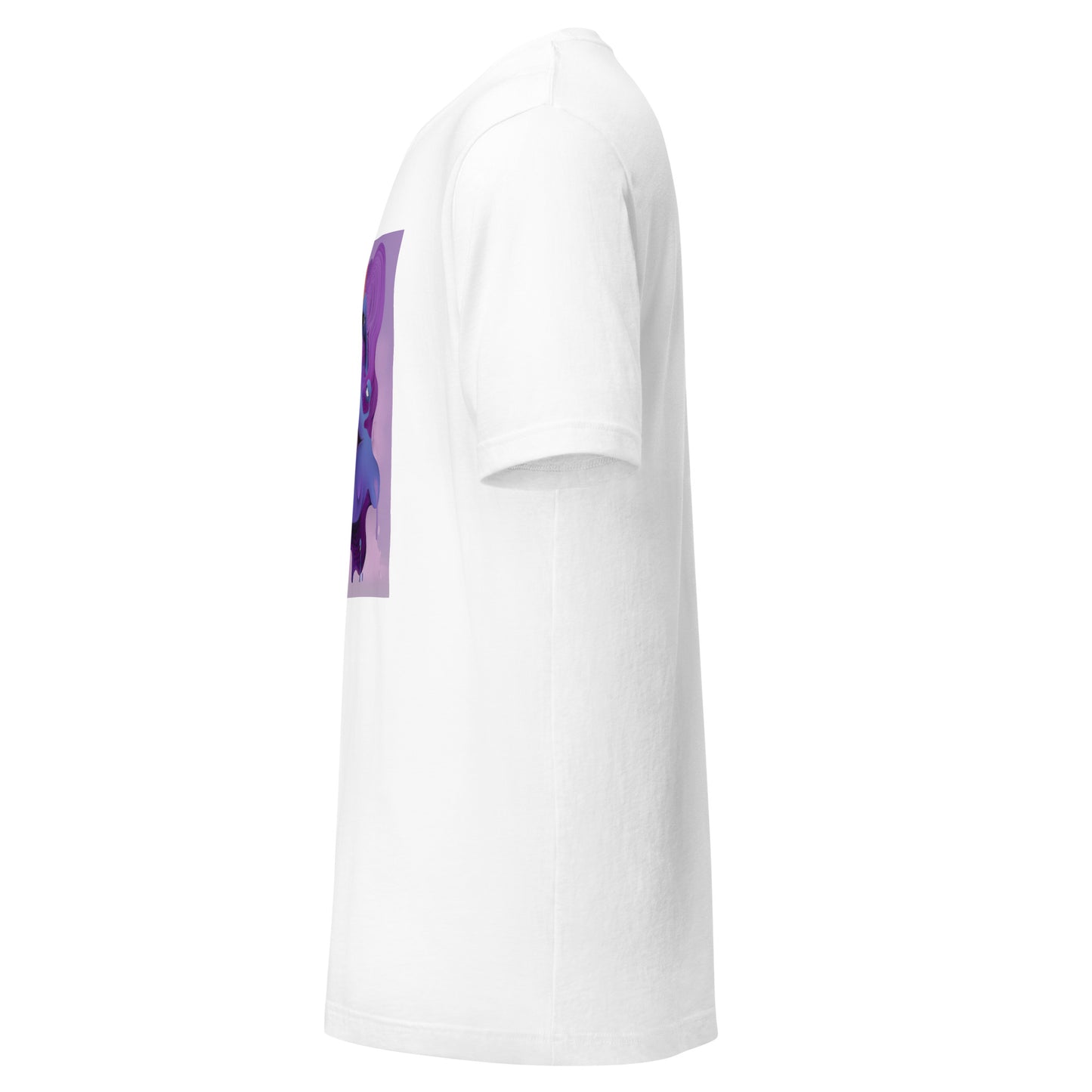 Purple Wierdcore eyedrip Picas Abstract Unisex Tee