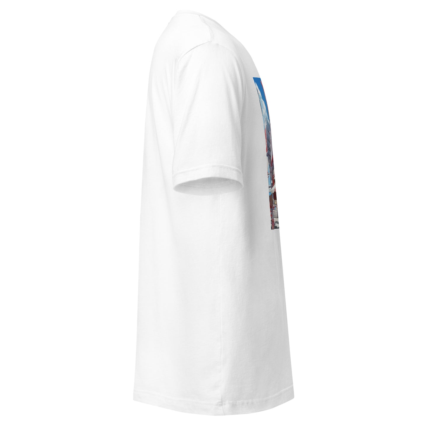 Spotted Shark City Scape Anime Mooms Crush Unisex Tee