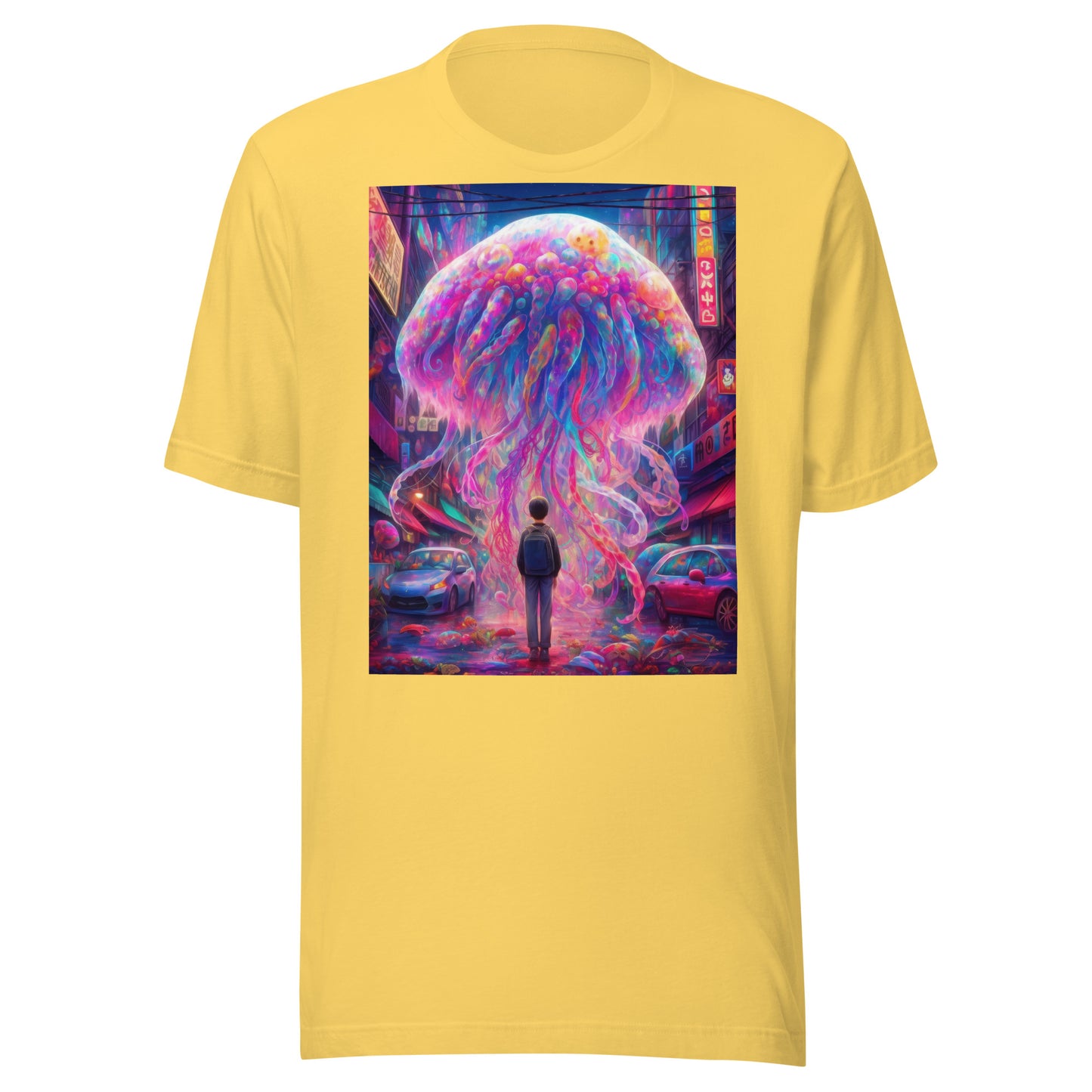 Jelly City UV Man Scape Unisex Tee