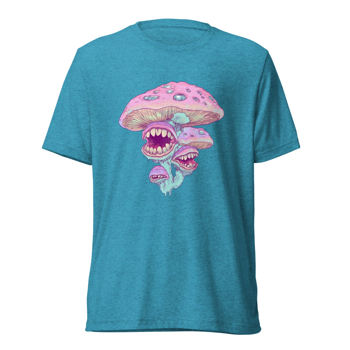 Purple Mushroom Fungi Tee – Lilac Pastel Grunge Festival