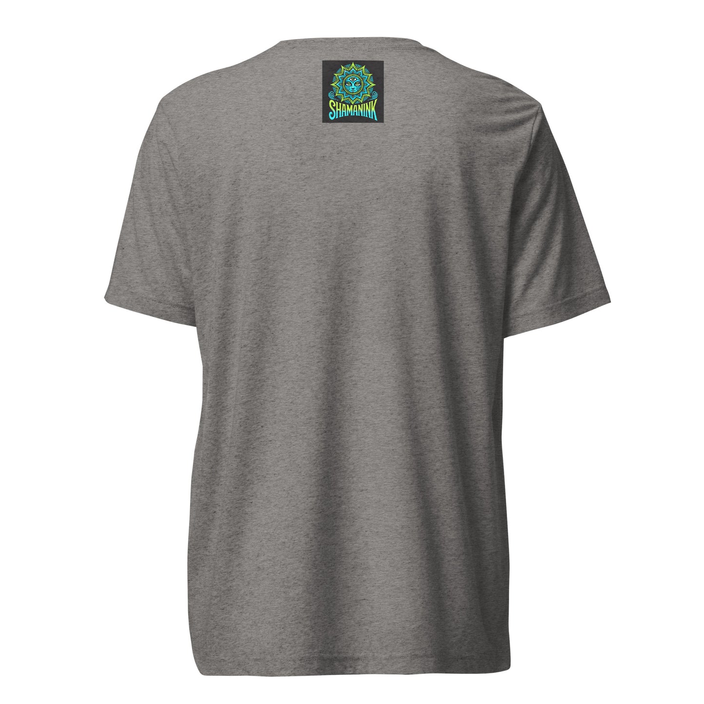 Smoke Drip Face Floral Avant Rock Album Coveresque Art Unisex Tee